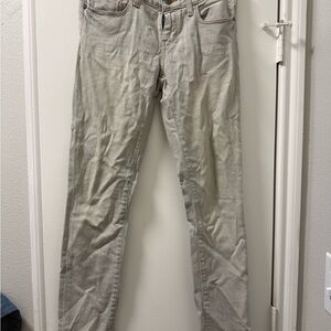 Pilcro Light Gray Denim Jeans